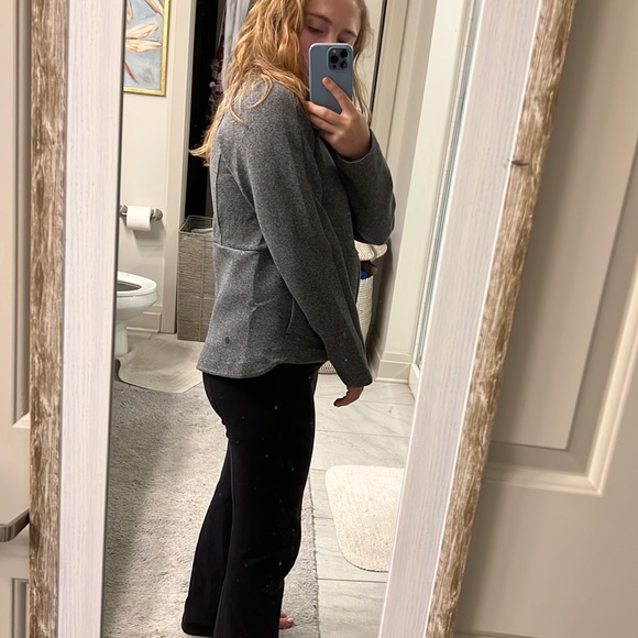 Dark Gray Lululemon Zip up fleece jacket - Picture 10 of 10